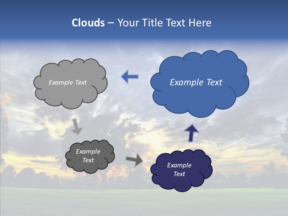 Colorful Plain Growing PowerPoint Template