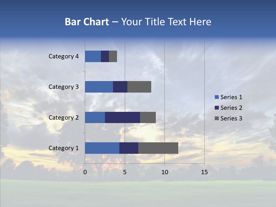 Colorful Plain Growing PowerPoint Template