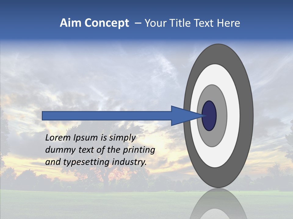 Colorful Plain Growing PowerPoint Template