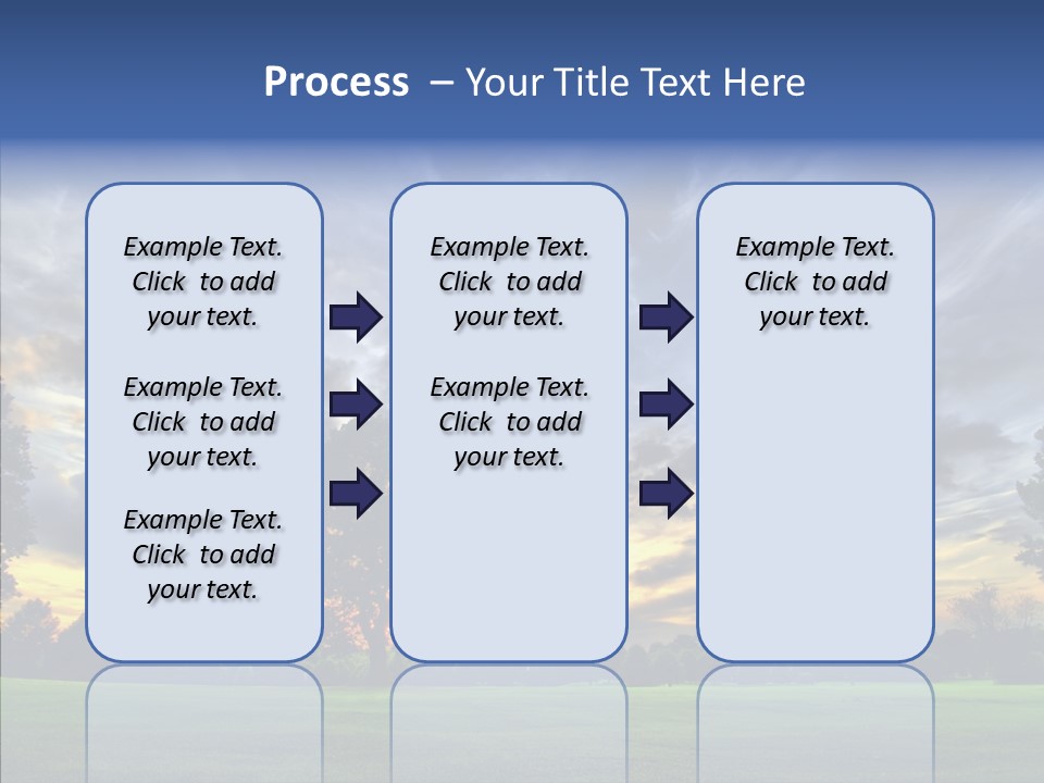 Colorful Plain Growing PowerPoint Template