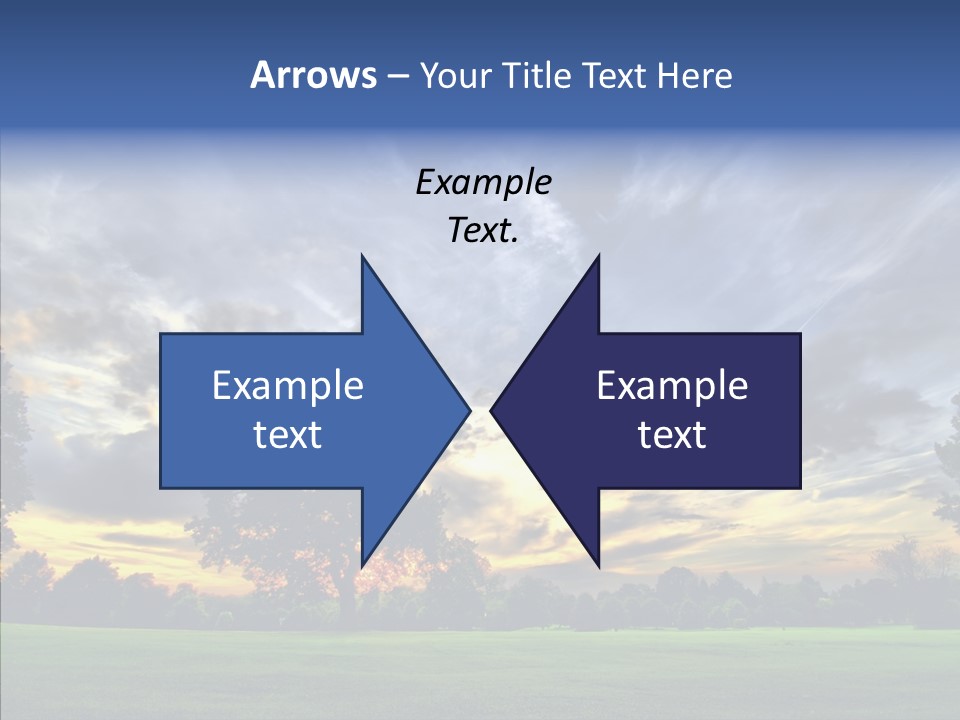 Colorful Plain Growing PowerPoint Template