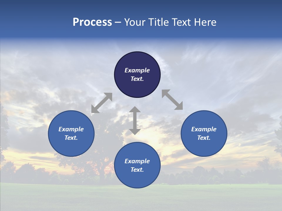 Colorful Plain Growing PowerPoint Template