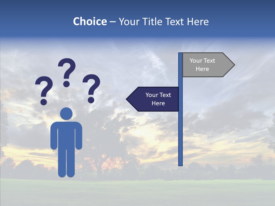 Colorful Plain Growing PowerPoint Template