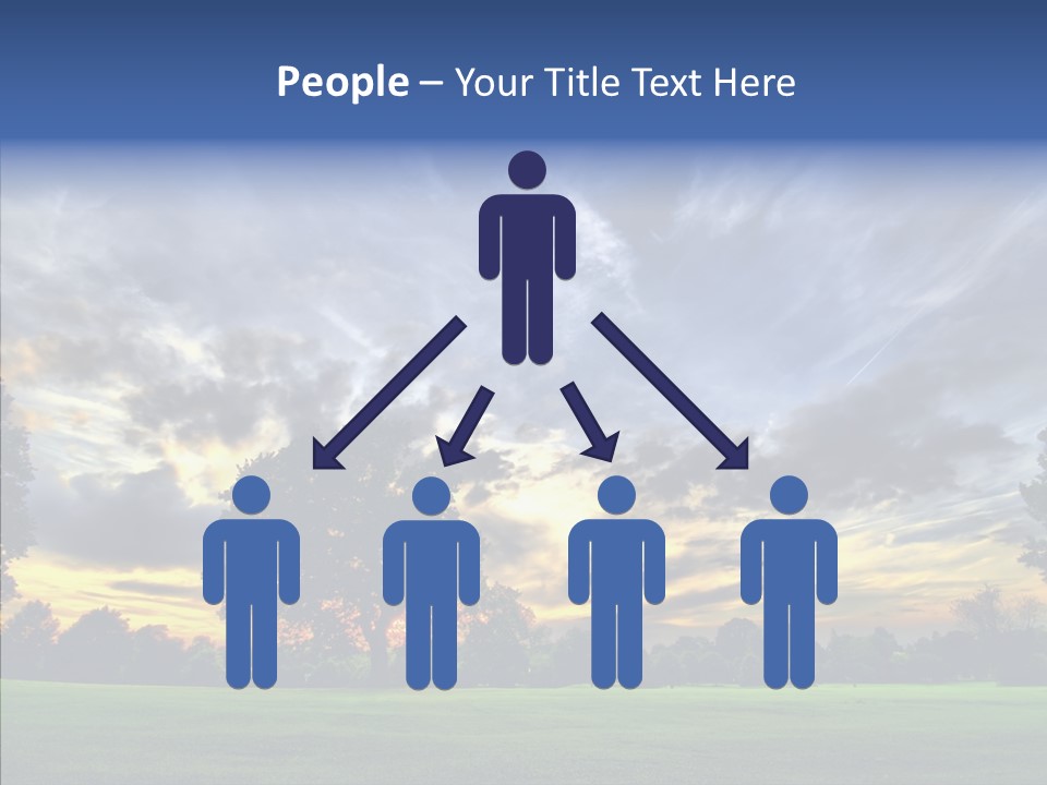 Colorful Plain Growing PowerPoint Template