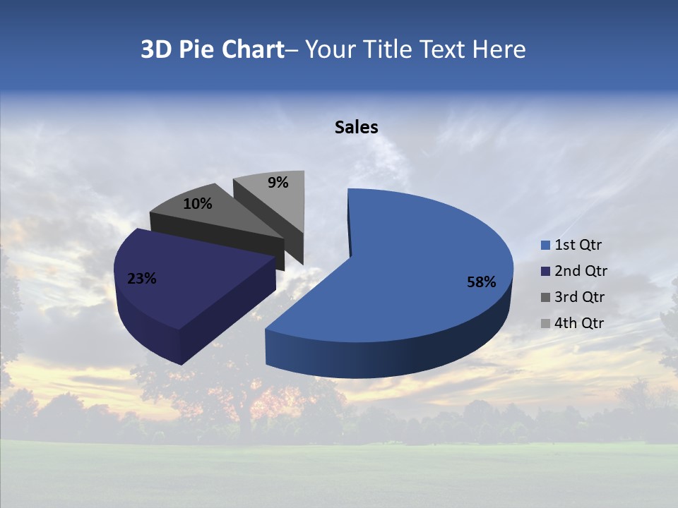 Colorful Plain Growing PowerPoint Template