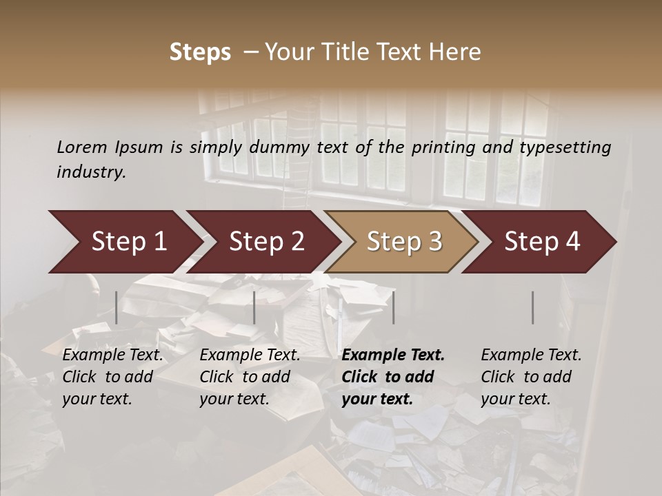 Document Inoperative Abandoned PowerPoint Template