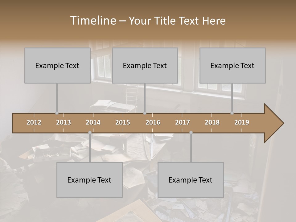 Document Inoperative Abandoned PowerPoint Template