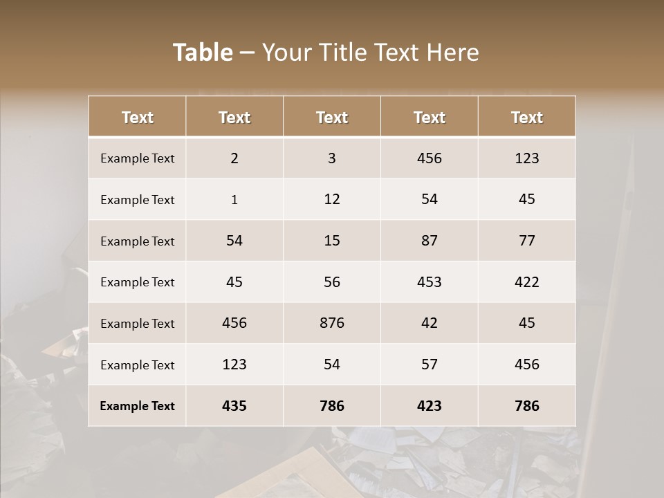 Document Inoperative Abandoned PowerPoint Template