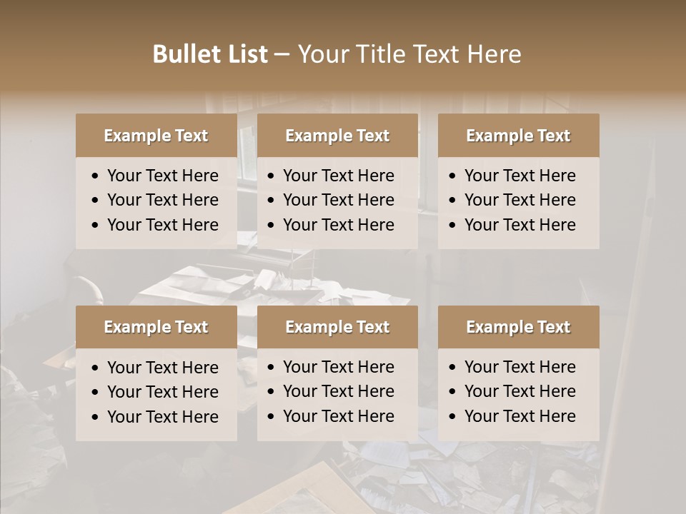 Document Inoperative Abandoned PowerPoint Template