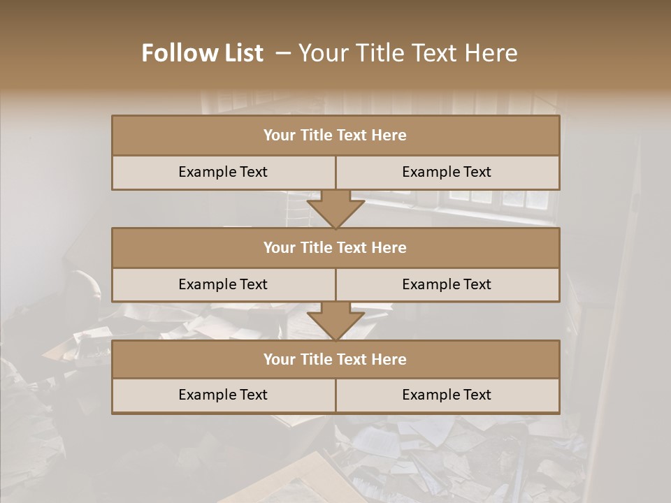 Document Inoperative Abandoned PowerPoint Template