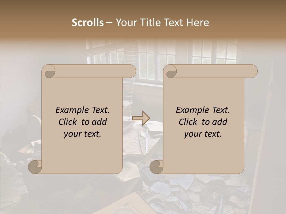 Document Inoperative Abandoned PowerPoint Template