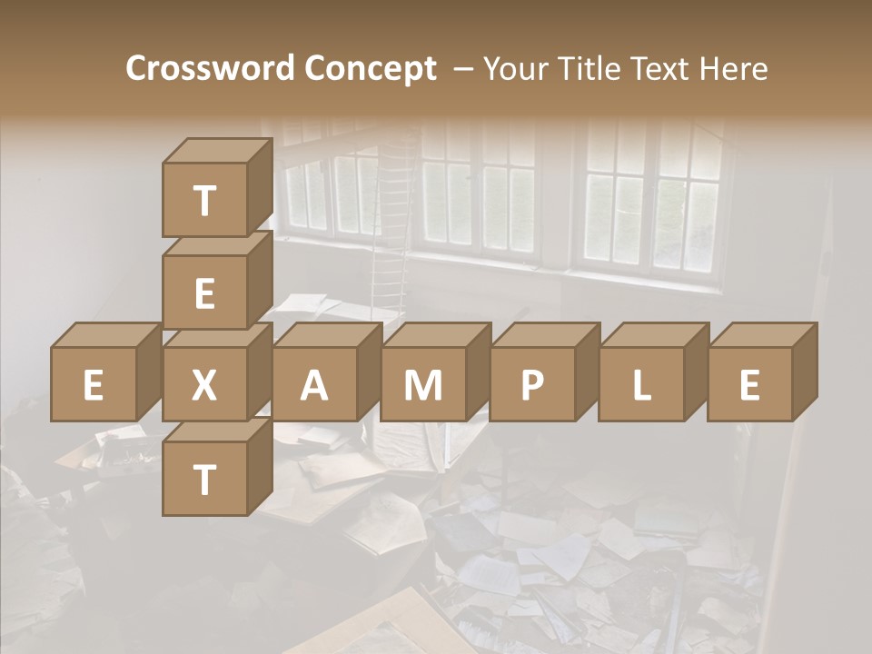 Document Inoperative Abandoned PowerPoint Template
