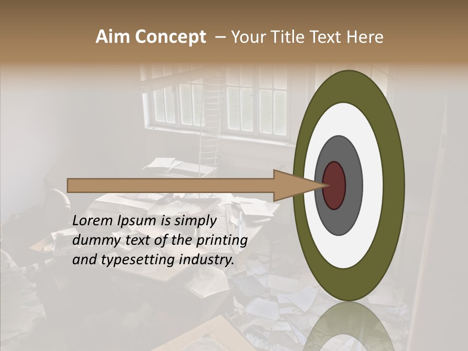 Document Inoperative Abandoned PowerPoint Template