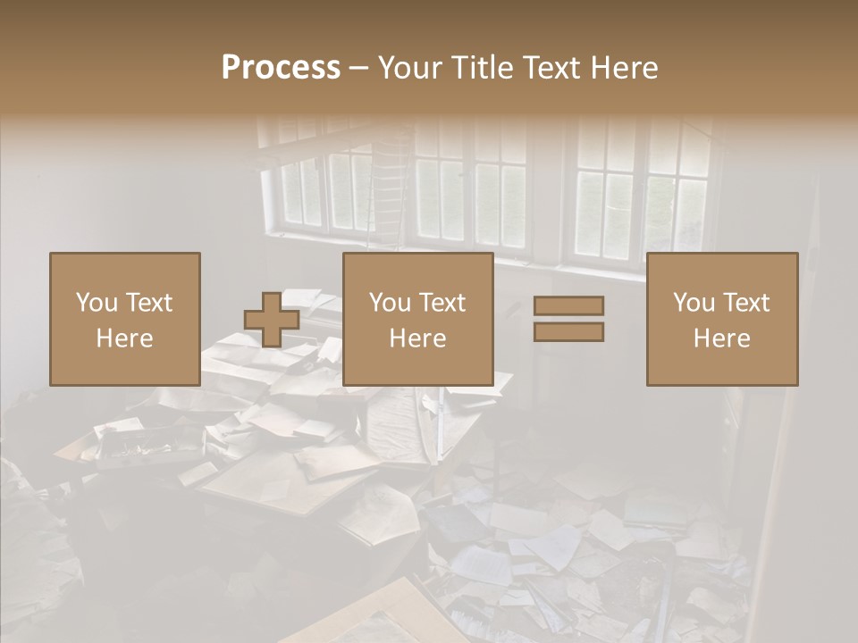 Document Inoperative Abandoned PowerPoint Template