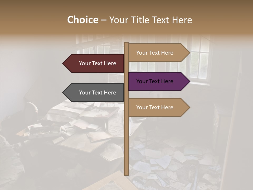 Document Inoperative Abandoned PowerPoint Template