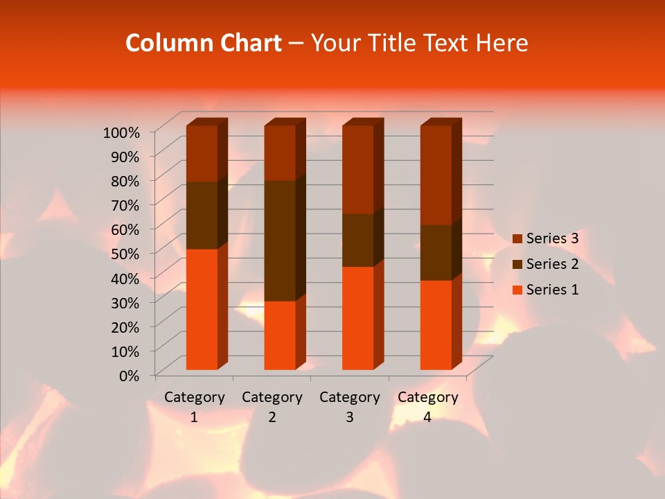Purgatory Oven Blazing PowerPoint Template