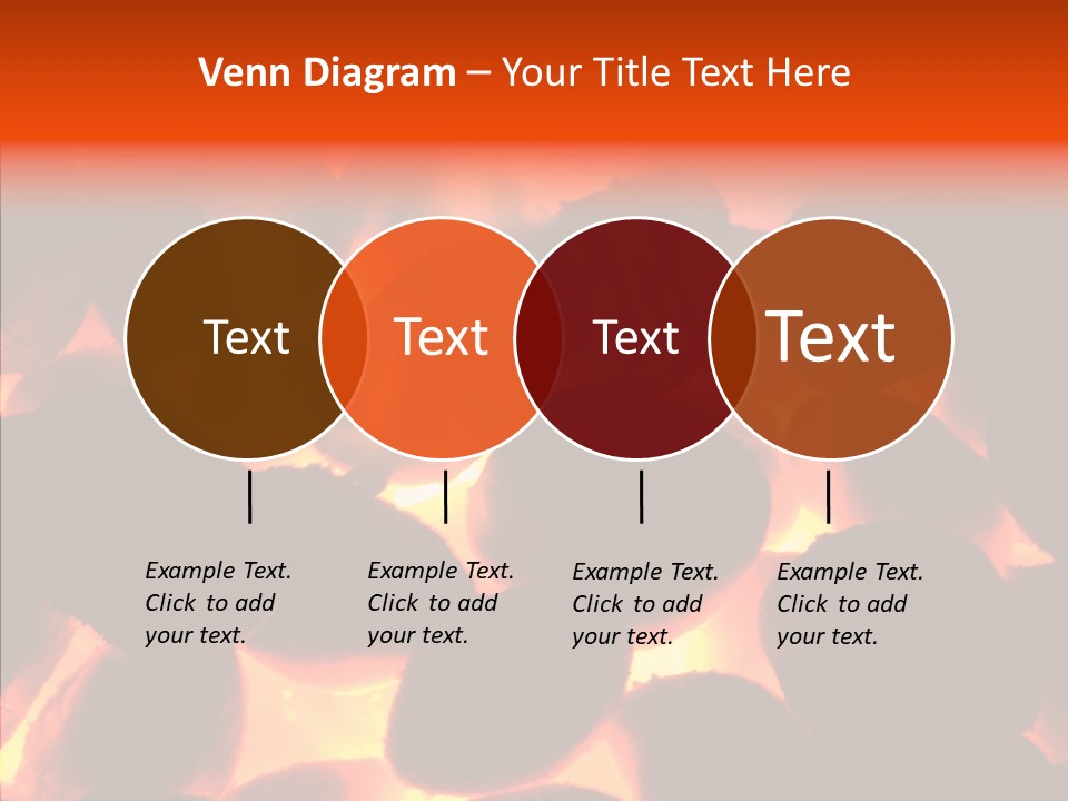 Purgatory Oven Blazing PowerPoint Template