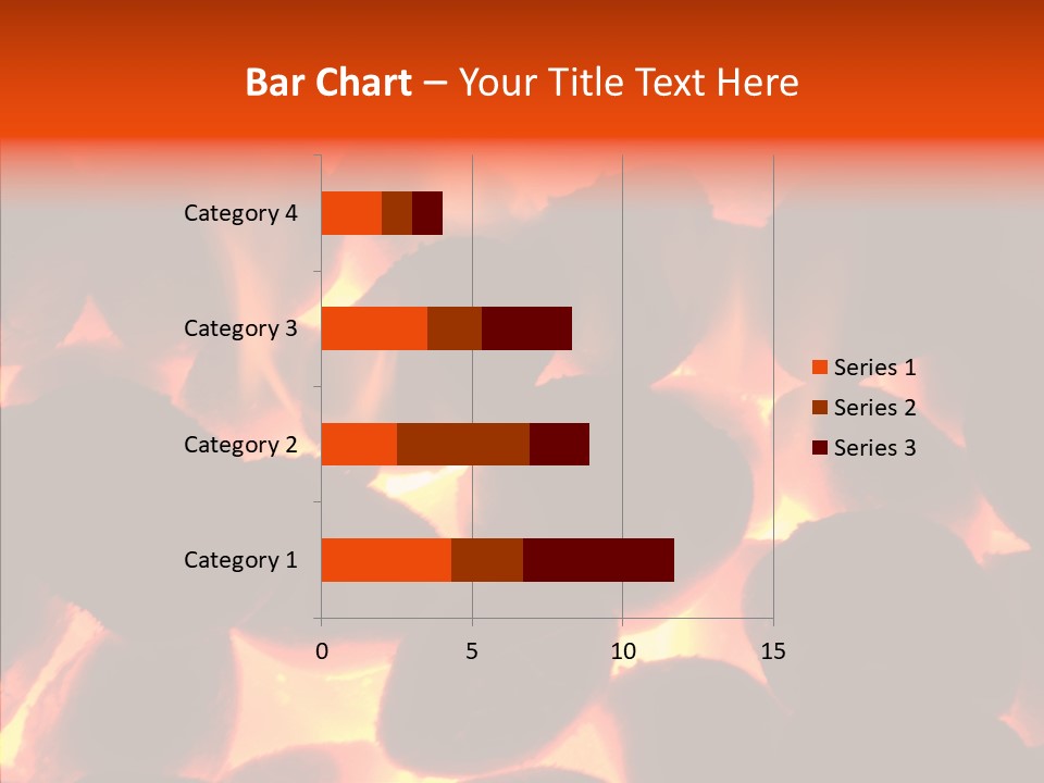 Purgatory Oven Blazing PowerPoint Template