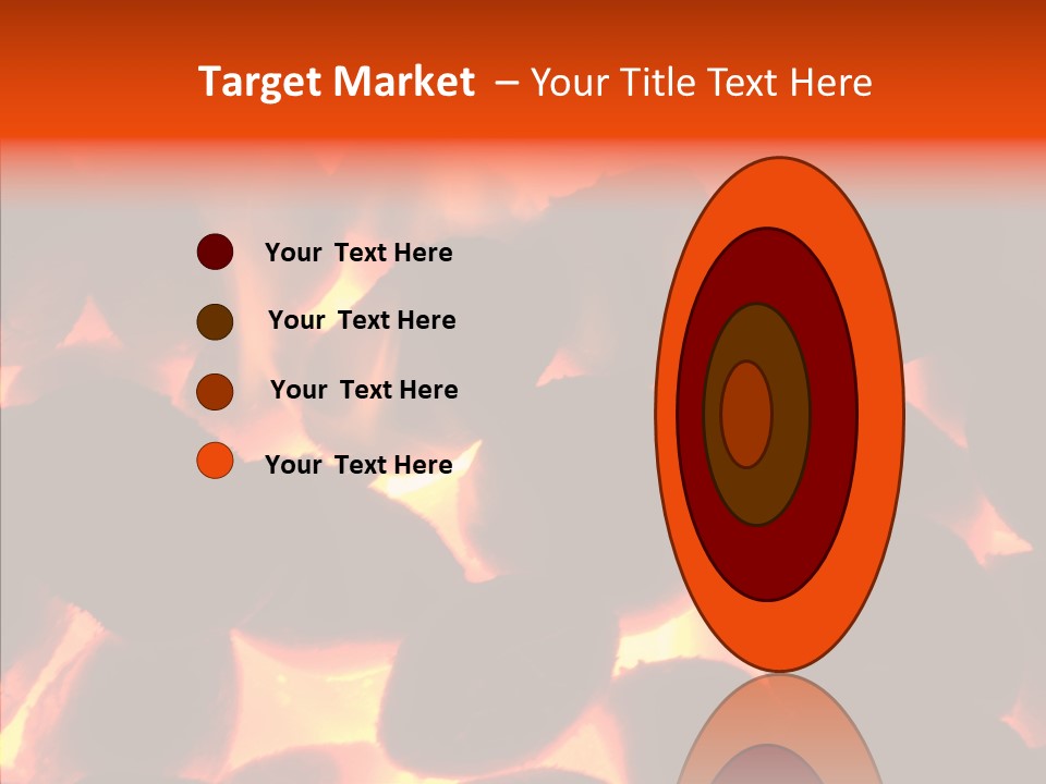 Purgatory Oven Blazing PowerPoint Template