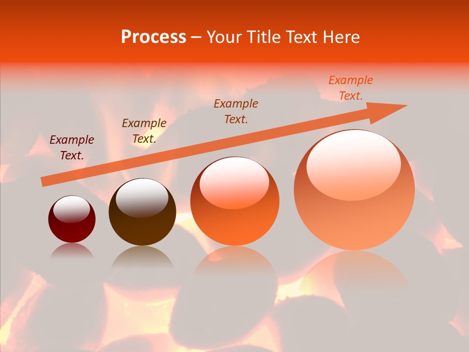 Purgatory Oven Blazing PowerPoint Template