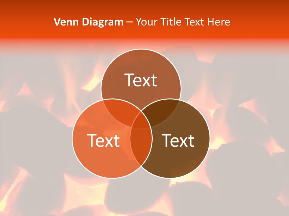 Purgatory Oven Blazing PowerPoint Template