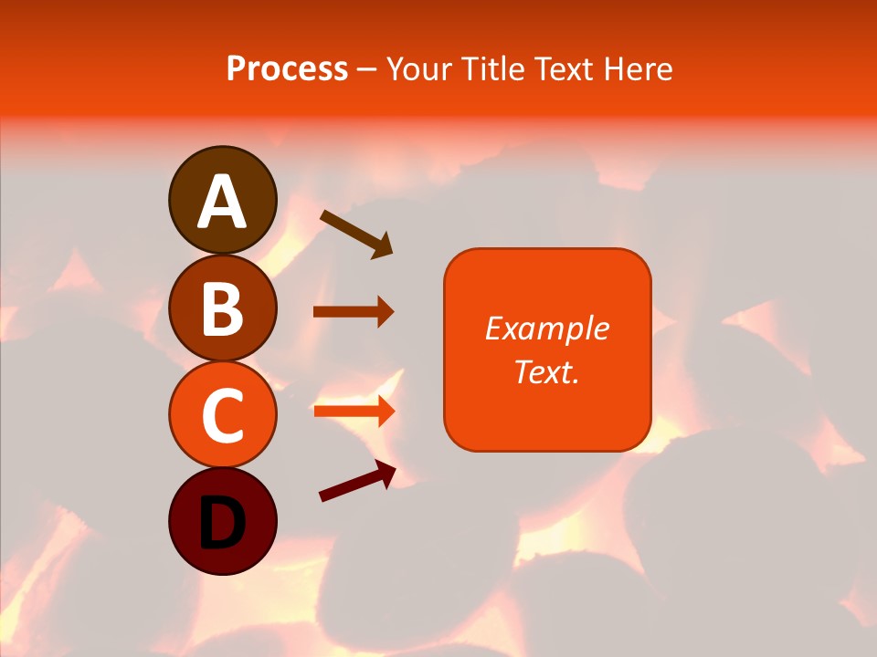 Purgatory Oven Blazing PowerPoint Template
