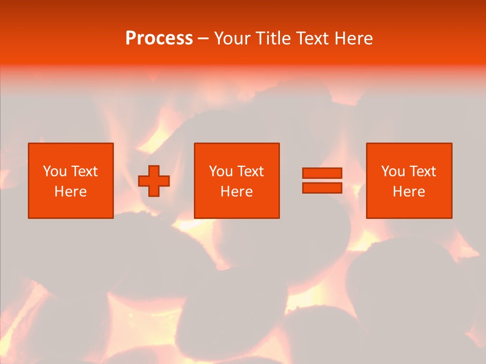 Purgatory Oven Blazing PowerPoint Template