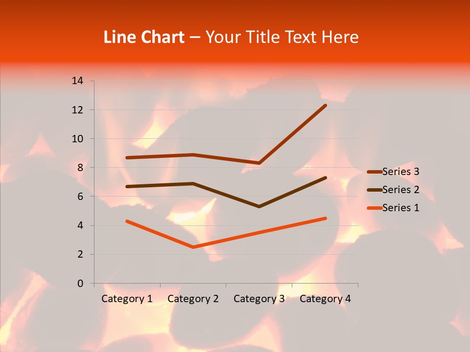 Purgatory Oven Blazing PowerPoint Template