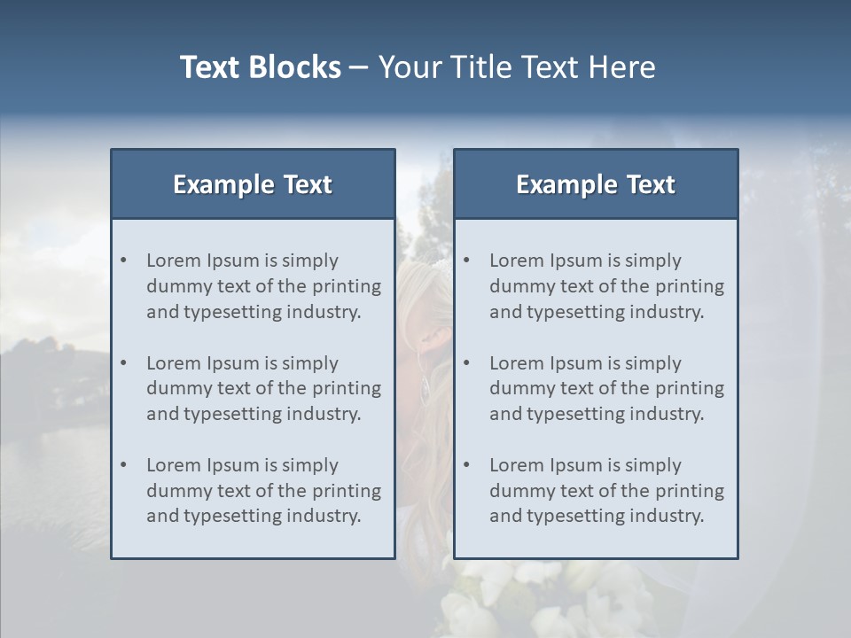 Relationship Man Female PowerPoint Template
