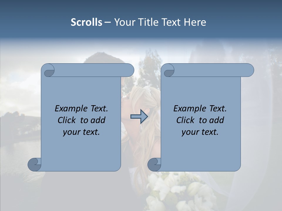 Relationship Man Female PowerPoint Template
