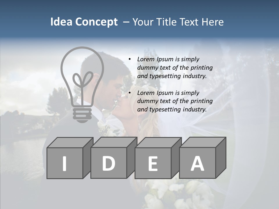 Relationship Man Female PowerPoint Template