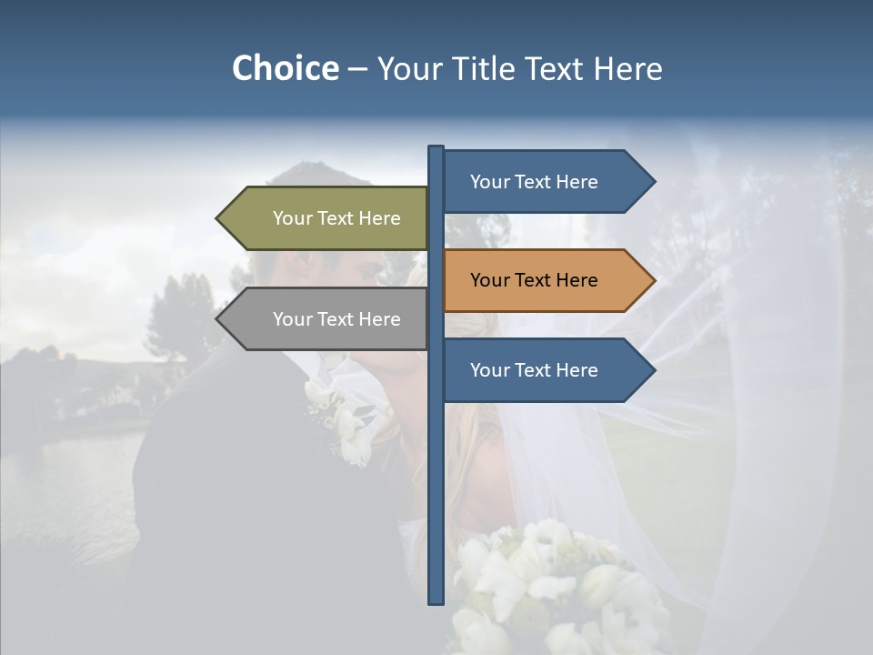 Relationship Man Female PowerPoint Template