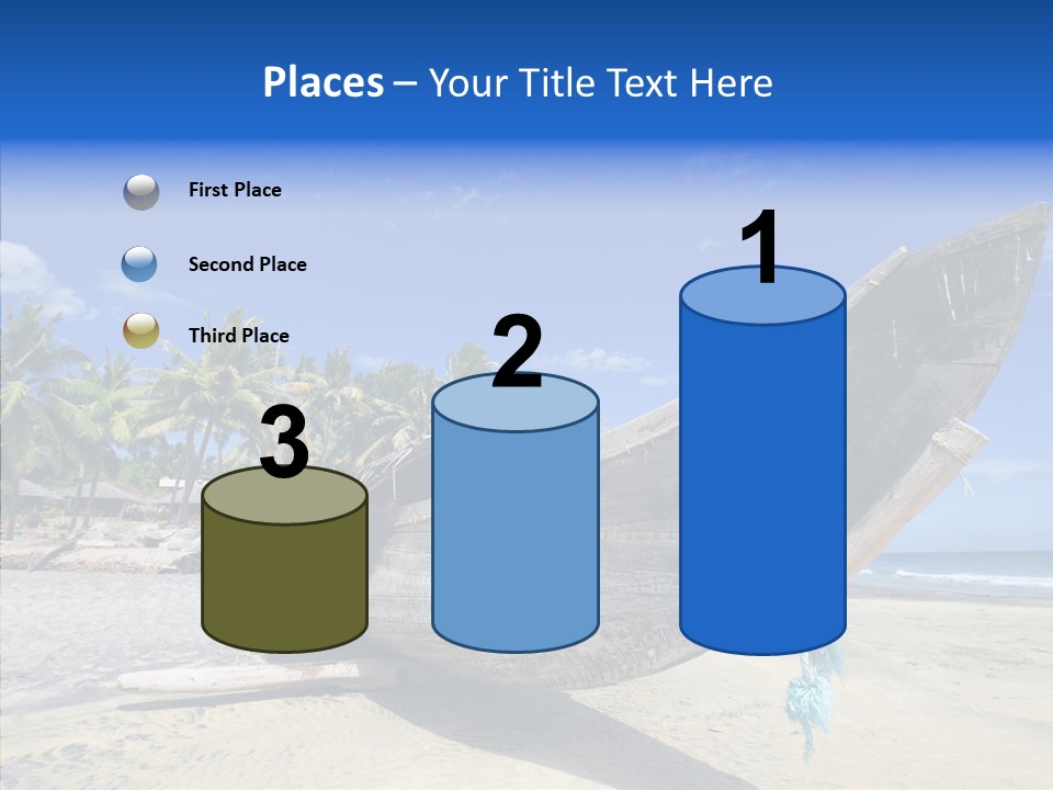 Leaf Swim Fun PowerPoint Template