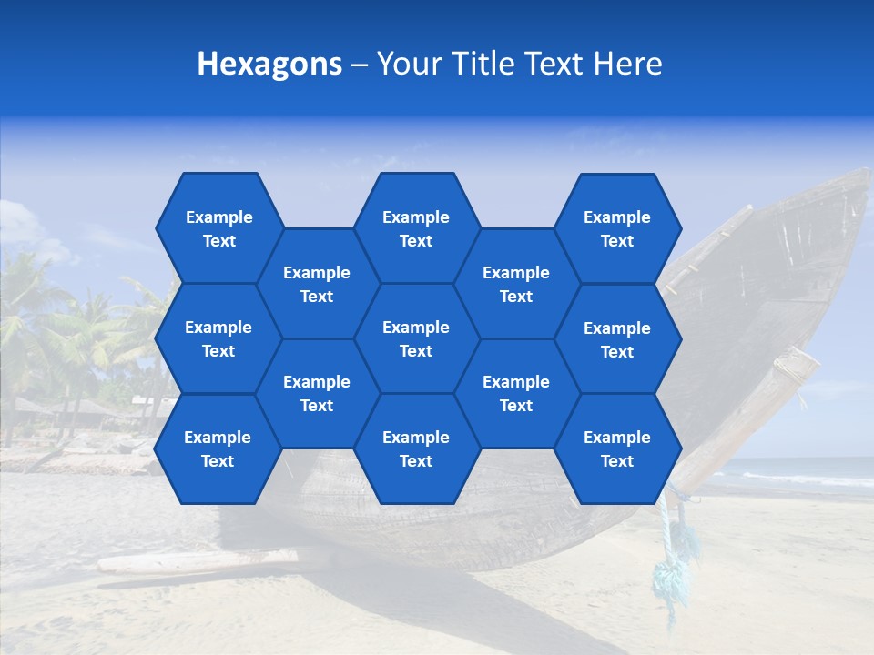 Leaf Swim Fun PowerPoint Template