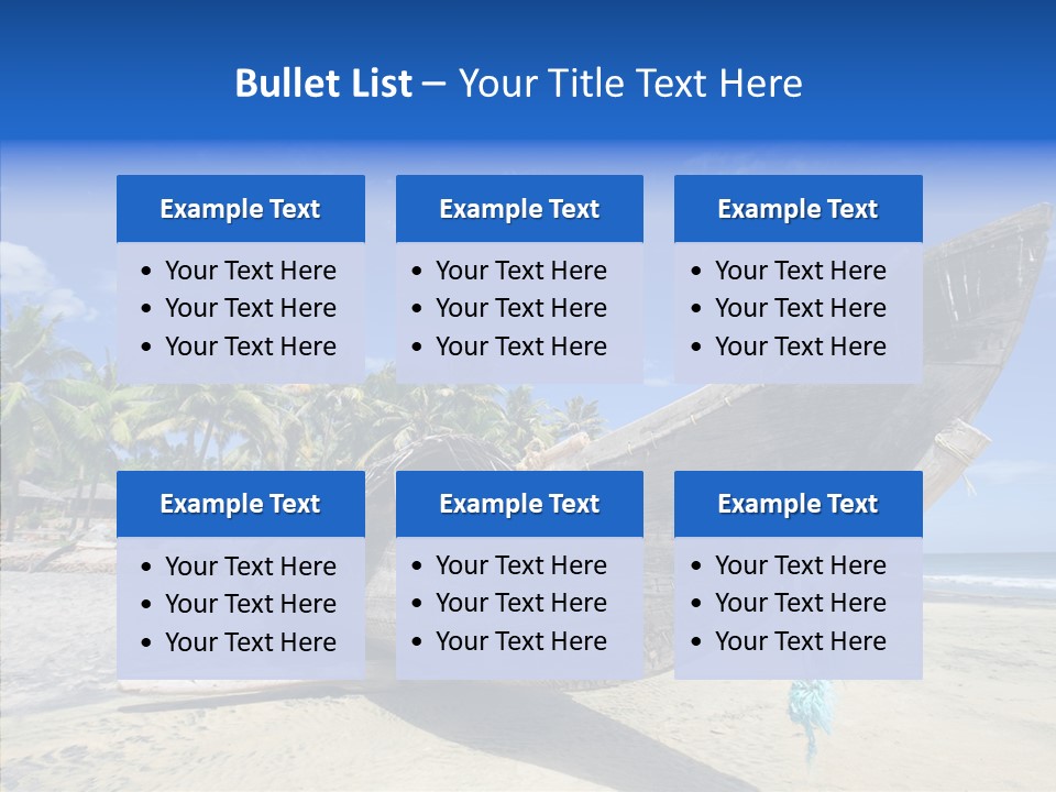 Leaf Swim Fun PowerPoint Template