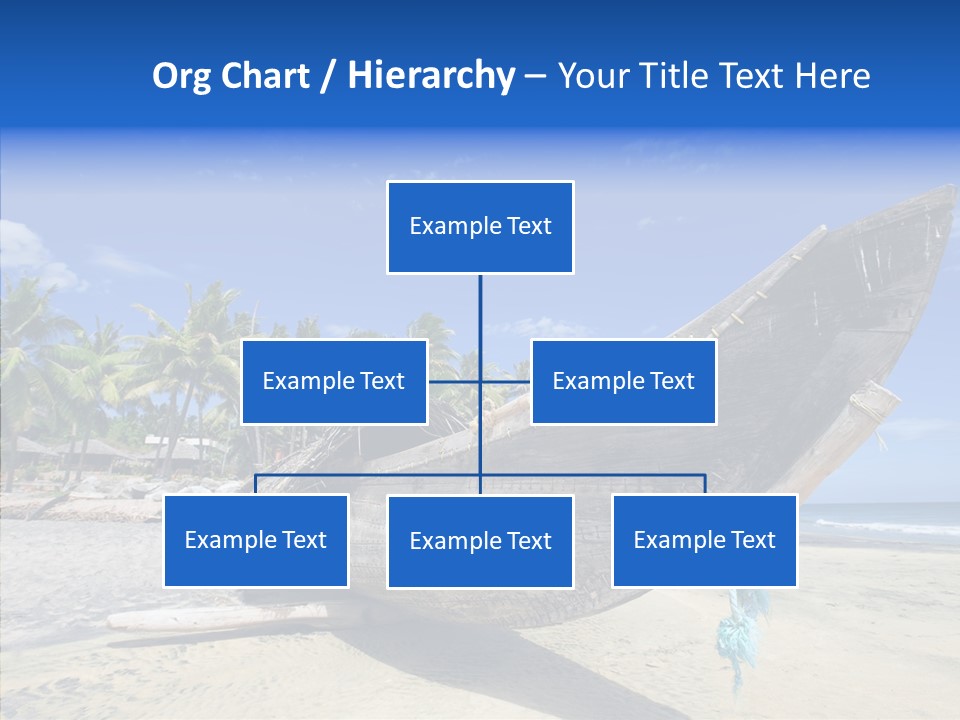 Leaf Swim Fun PowerPoint Template