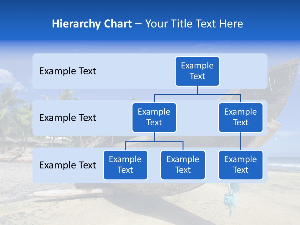 Leaf Swim Fun PowerPoint Template