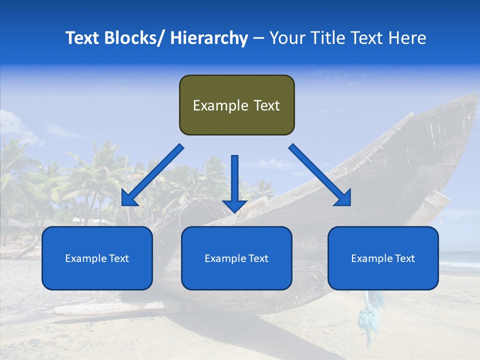 Leaf Swim Fun PowerPoint Template