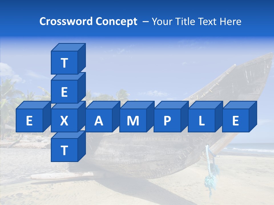 Leaf Swim Fun PowerPoint Template