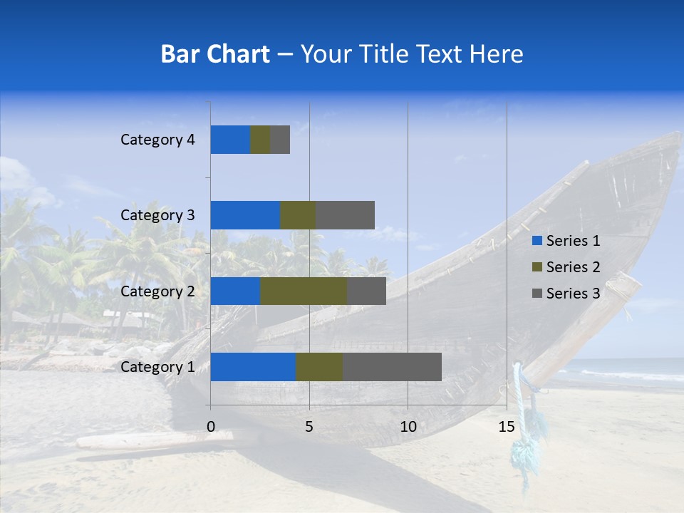 Leaf Swim Fun PowerPoint Template