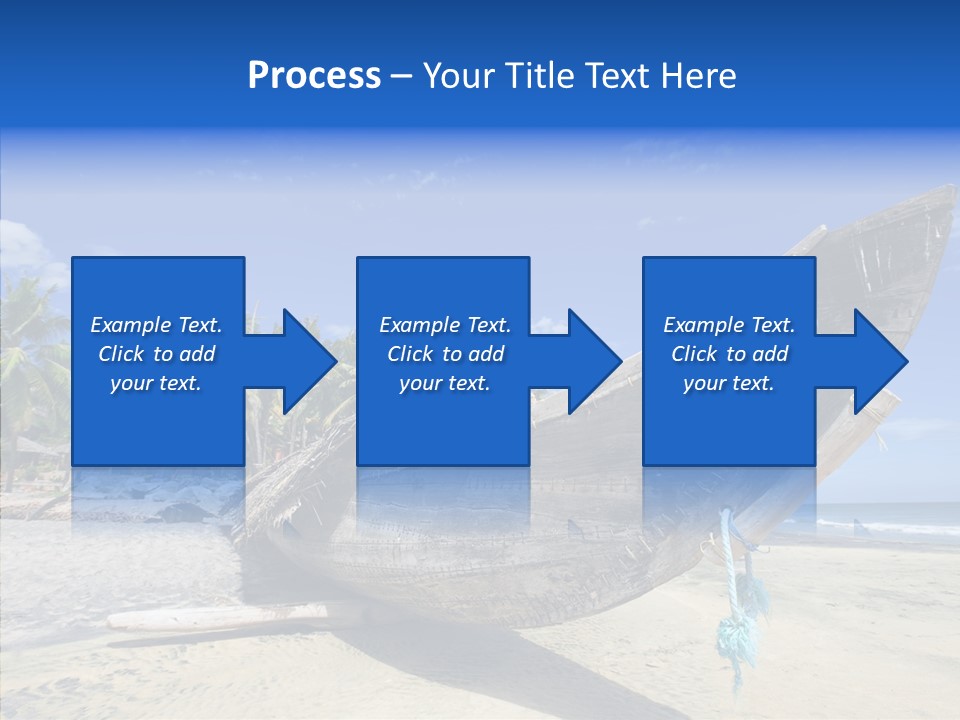 Leaf Swim Fun PowerPoint Template