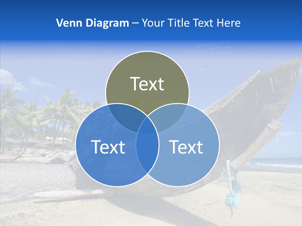 Leaf Swim Fun PowerPoint Template