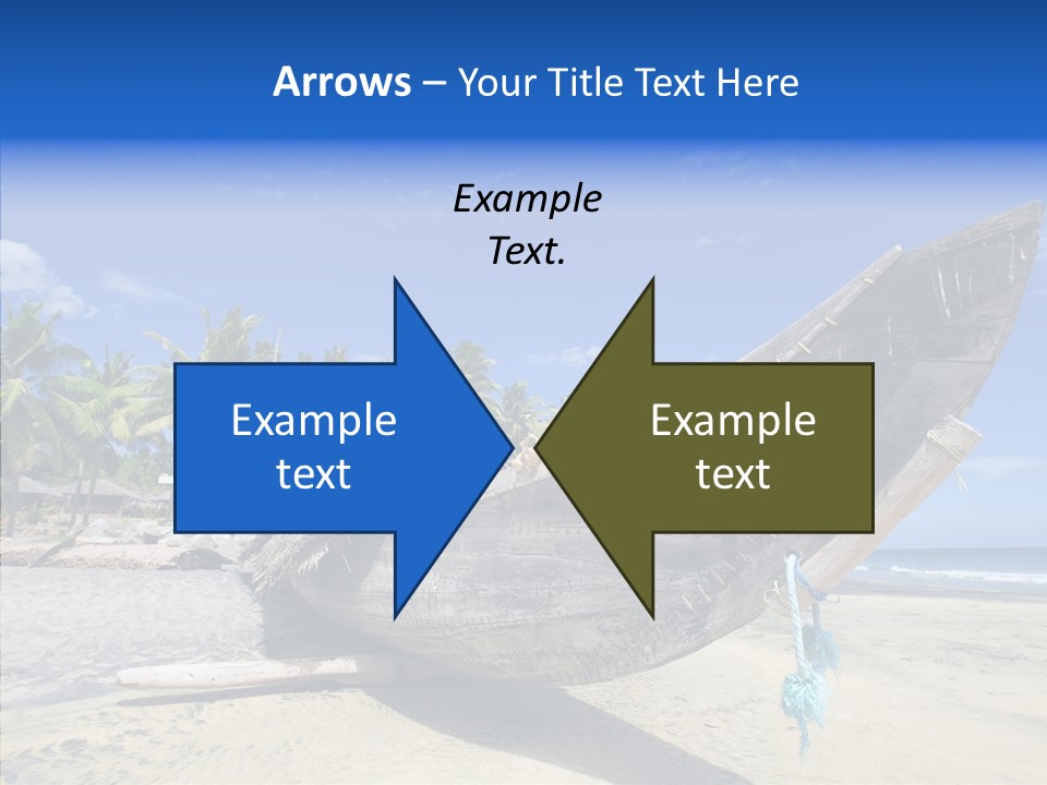 Leaf Swim Fun PowerPoint Template