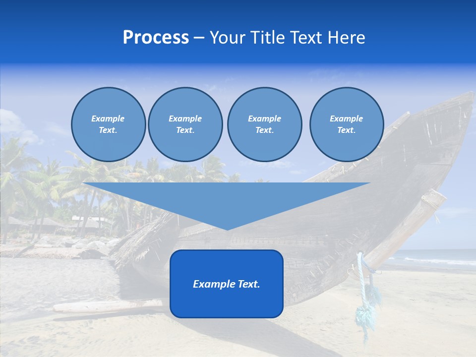 Leaf Swim Fun PowerPoint Template