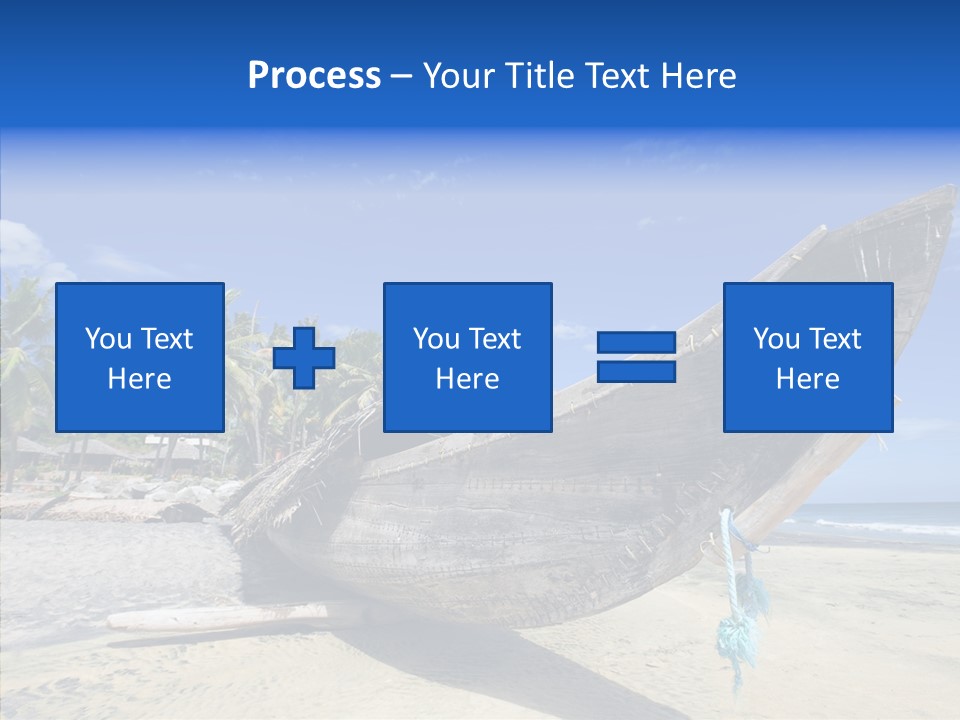 Leaf Swim Fun PowerPoint Template