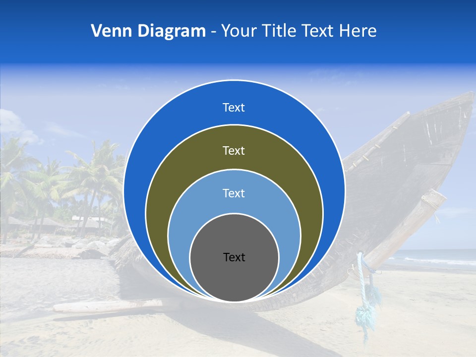Leaf Swim Fun PowerPoint Template