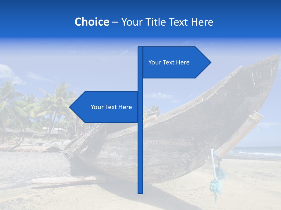 Leaf Swim Fun PowerPoint Template