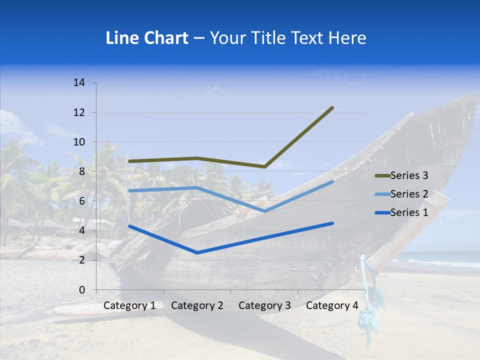 Leaf Swim Fun PowerPoint Template