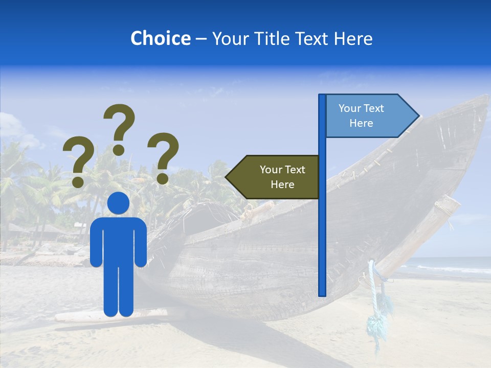 Leaf Swim Fun PowerPoint Template