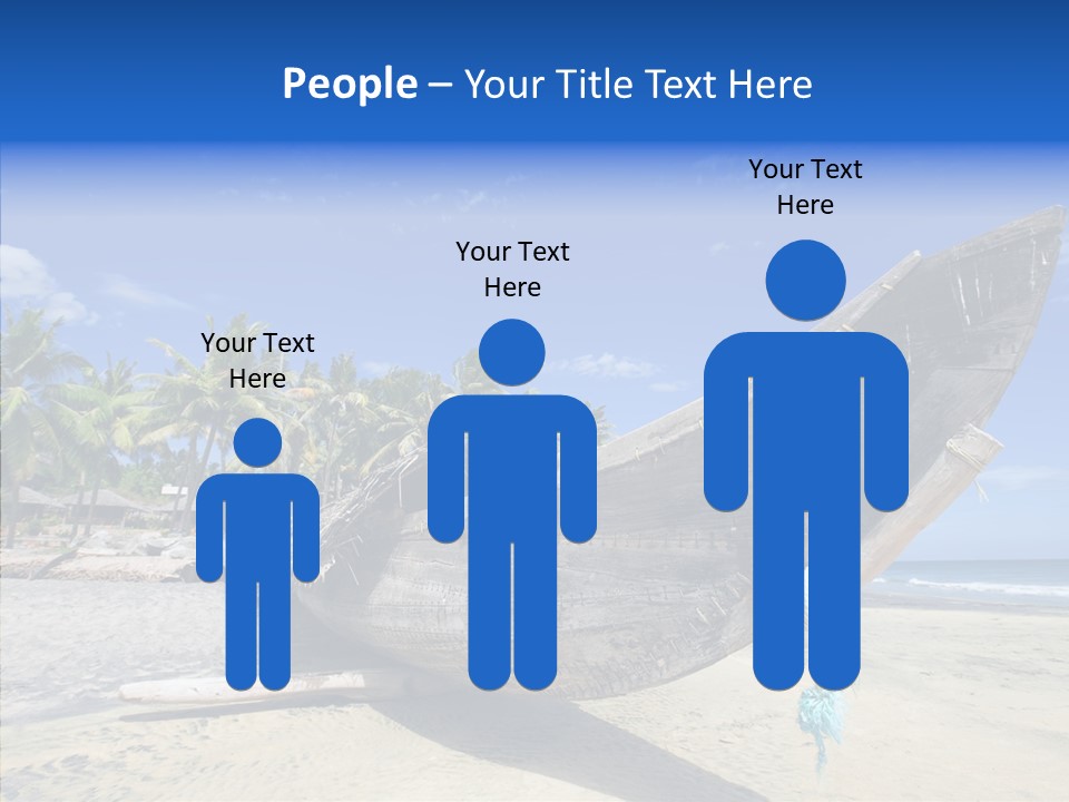 Leaf Swim Fun PowerPoint Template